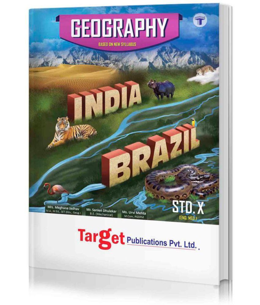 Std 10 Perfect Notes Geography Book English Medium SSC Maharashtra