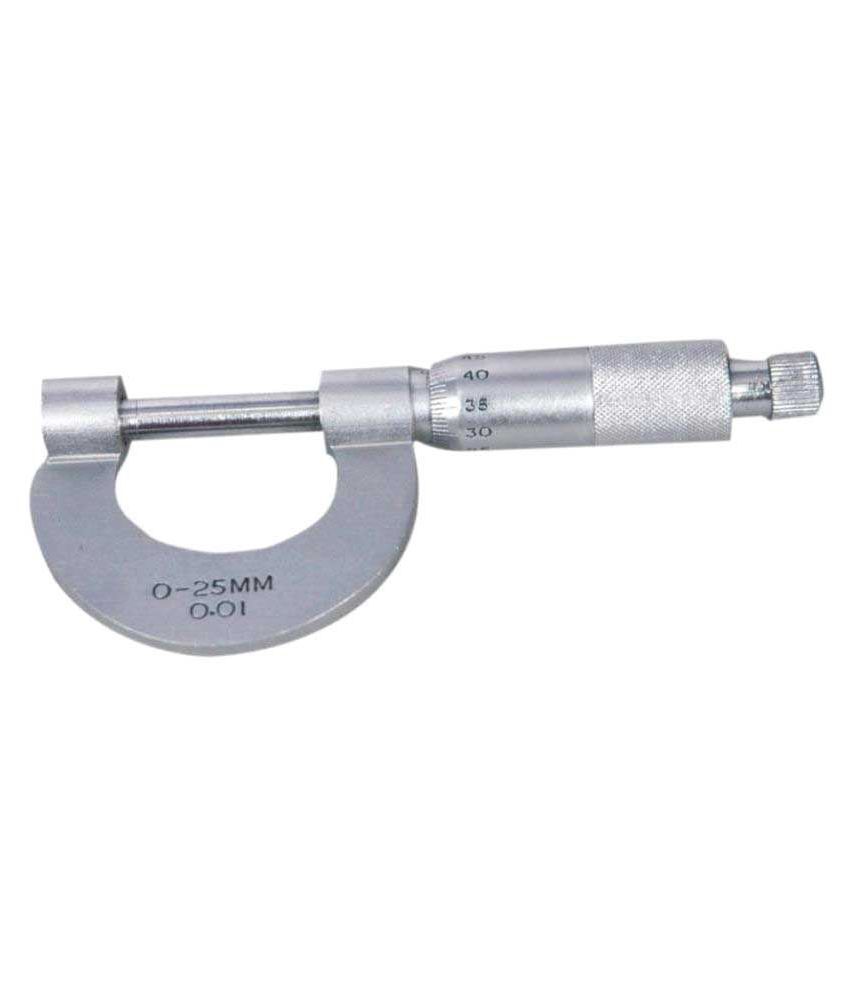 BEXCO Silver Stainless Steel Micrometer Screw Gauge: Buy Online at Best ...