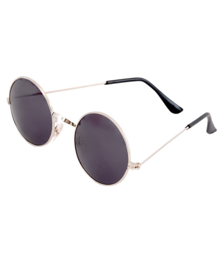 Hipe Black Round Sunglasses Wmn013 Buy Hipe Black Round Sunglasses Wmn013 Online At