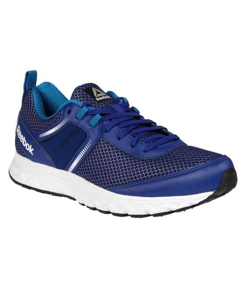 reebok driftium ride blue running shoes
