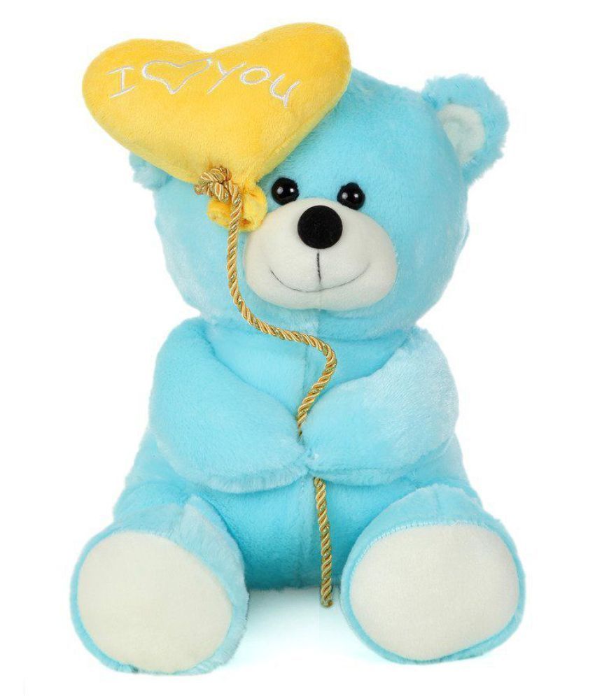 blue teddy bear