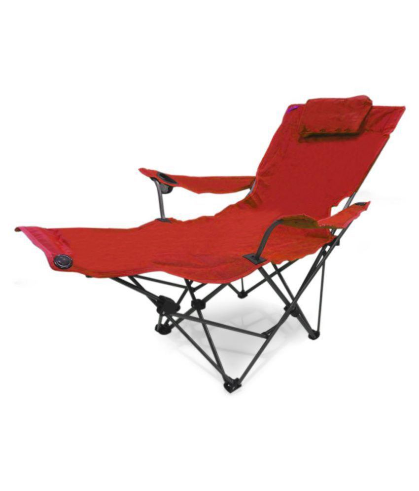 Foldable Camping Comfort Chair with Footrest Buy