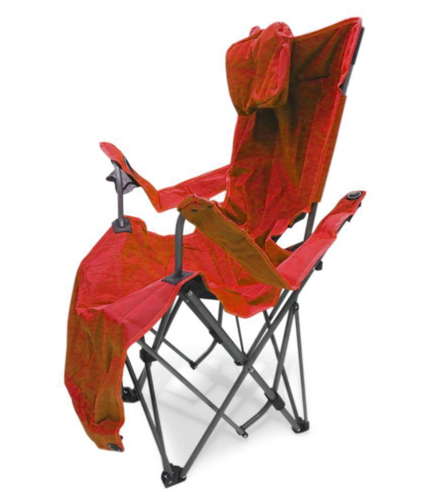Foldable Camping Comfort Chair with Footrest Buy