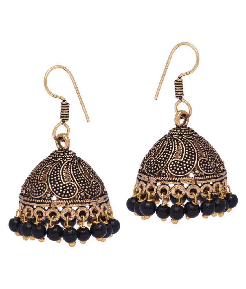 Rajasthani Traditional Wedding Collection Gold Oxidised Black Color ...