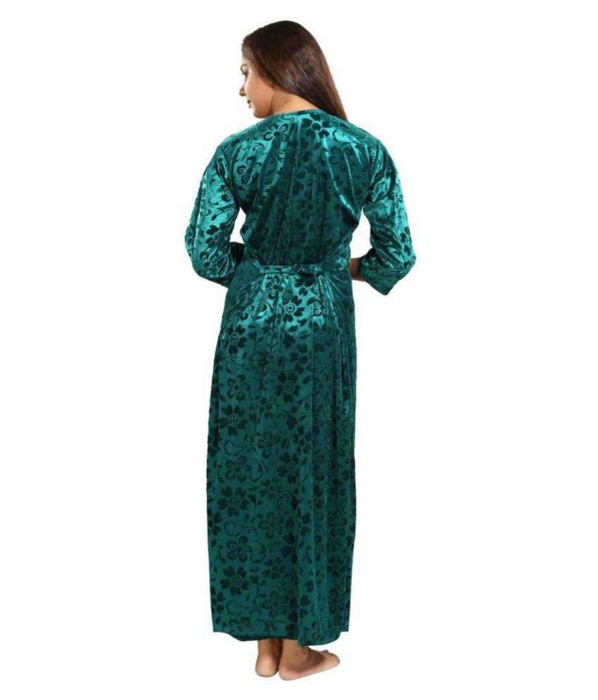 velvet nighty design