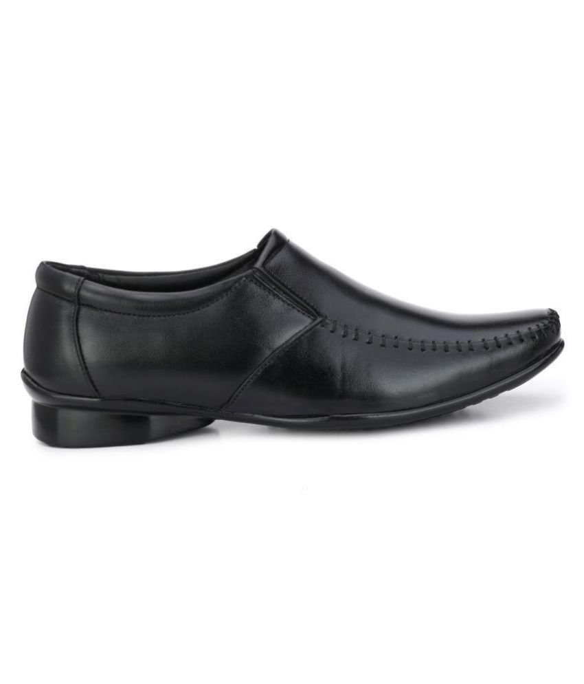 ENGLISH SHOE Genuine Leather Black Formal Shoes Price in