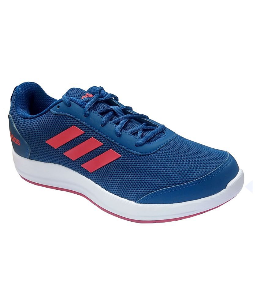 adidas yking navy blue running shoes