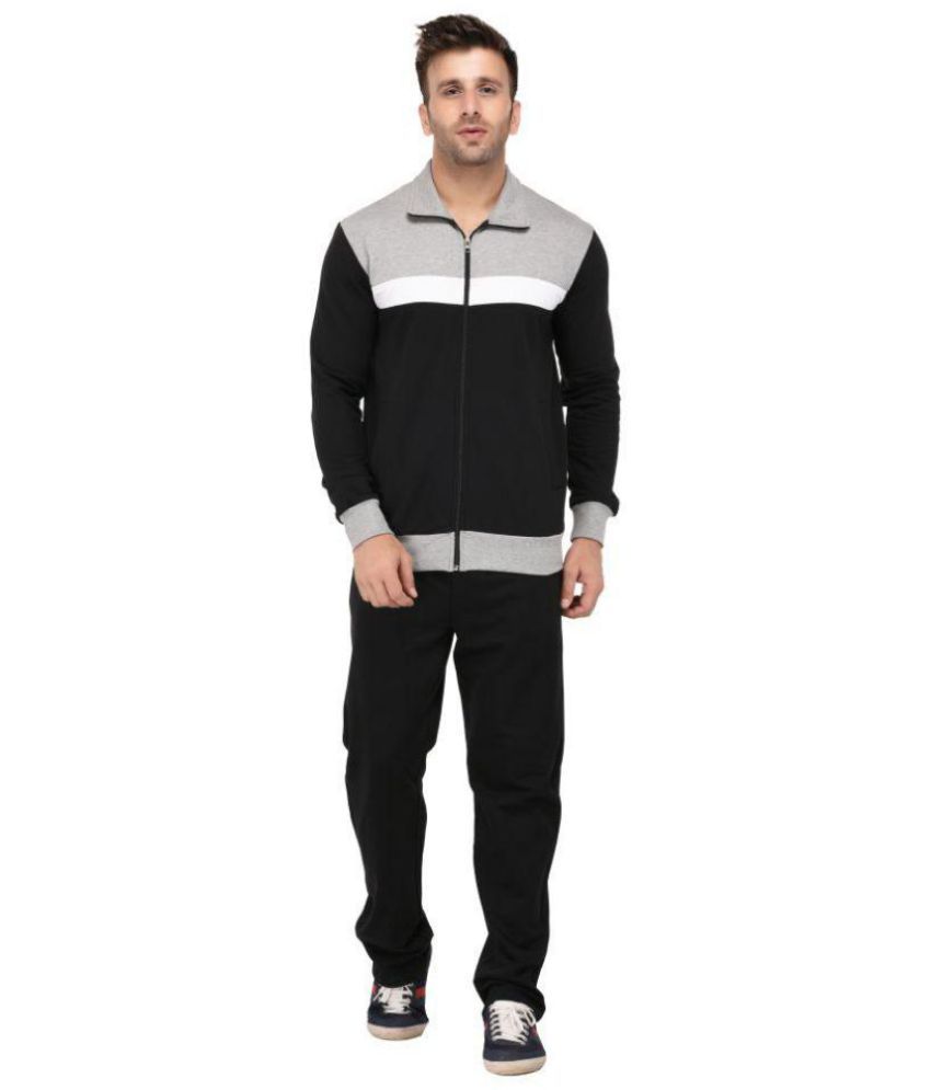 cotton tracksuit mens sale