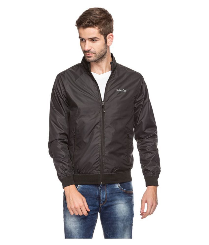 Status Quo Black Casual Jacket Buy Status Quo Black