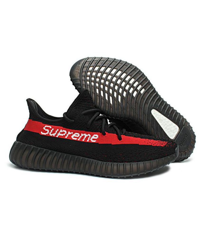 Cambiarse de ropa James Dyson Vegetación Adidas Yeezy Boost 350 V2 Supreme Black Running Shoes - Buy Adidas Yeezy  Boost 350 V2 Supreme Black Running Shoes Online at Best Prices in India on  Snapdeal