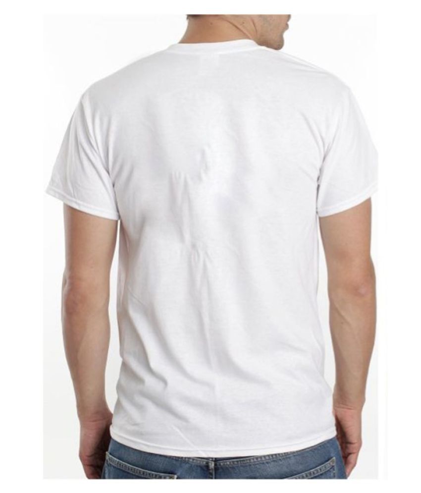 Ritzees Unisex Half Sleeve Dry Fit White Polyester T-Shirt on My Broom ...