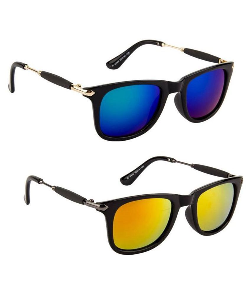 Sunglasses Half Round Blue Mercury Goggles For Boys & Girls ...