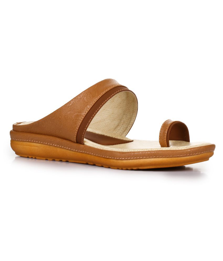 office tan flats