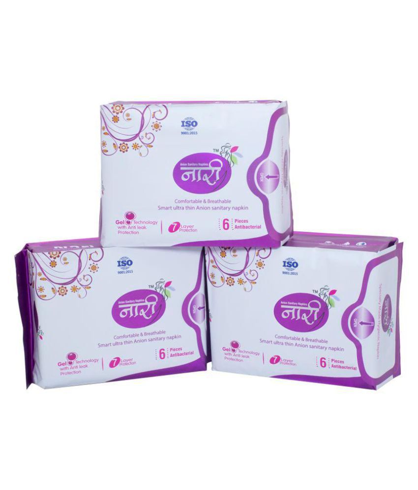 Nari XL 6 Sanitary Pads Pack of 3: Buy Nari XL 6 Sanitary Pads Pack of ...
