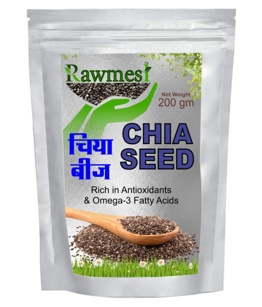 Rawmest Chia Seeds 200 Gm Buy Rawmest Chia Seeds 200 Gm At Best Prices In India Snapdeal 3055