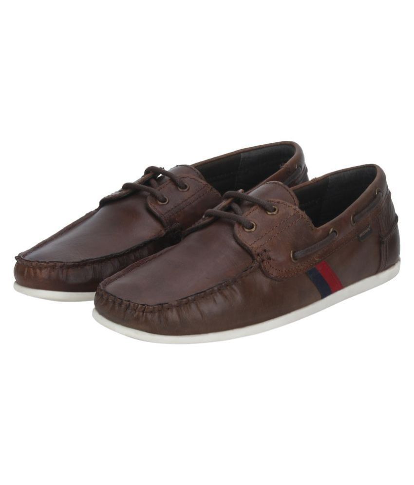 red tape men's boat shoes