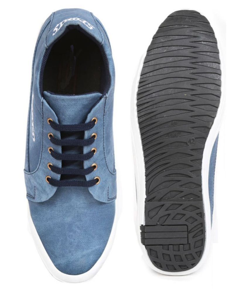 DK Derby Kohinoor Stylish Lifestyle Blue Casual Shoes