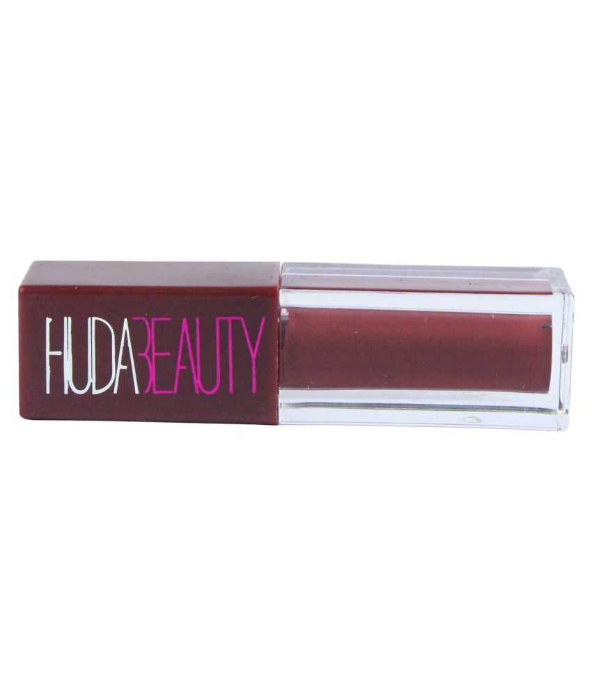 Huda Beauty Liquid Lipstick Dark Maroon 3ml Ml Buy Huda