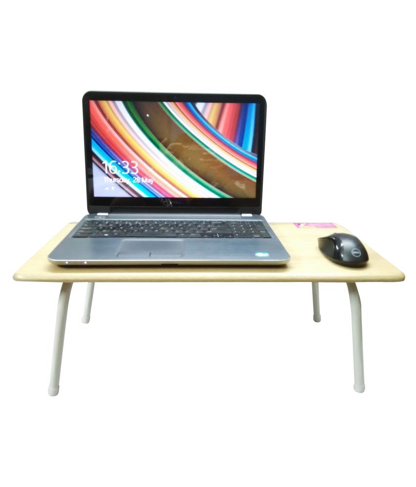 CSM Laptop Table Bed Table Foldable Table Portable Laptop Desk - Beige