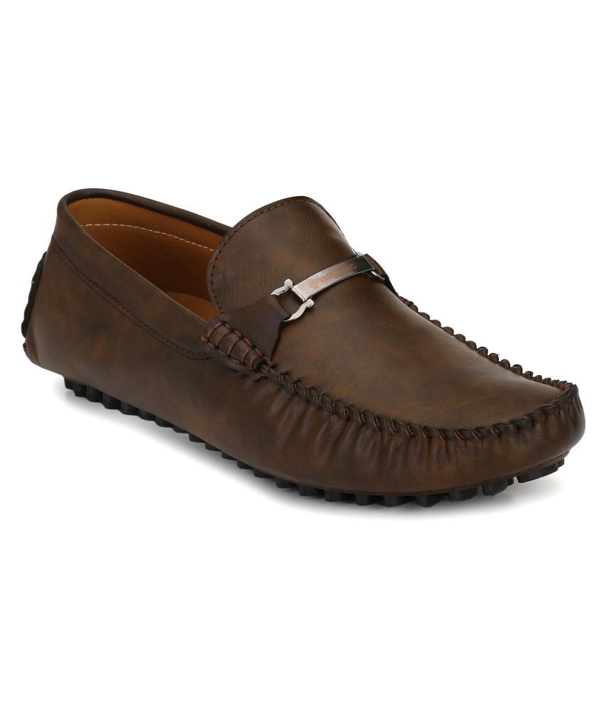 prolific brown loafers