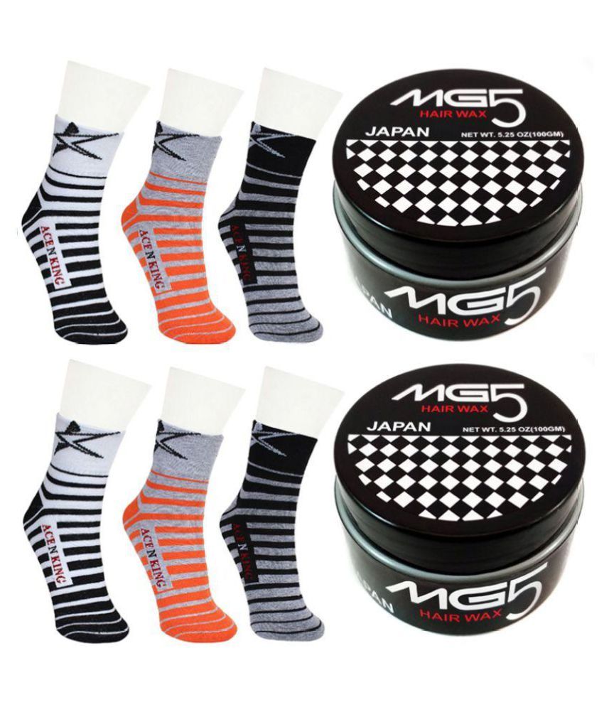 Mg5 Hair Wax Pack Of 2 6pair Ankle Socks Ts120 Gel 100 Gm Buy