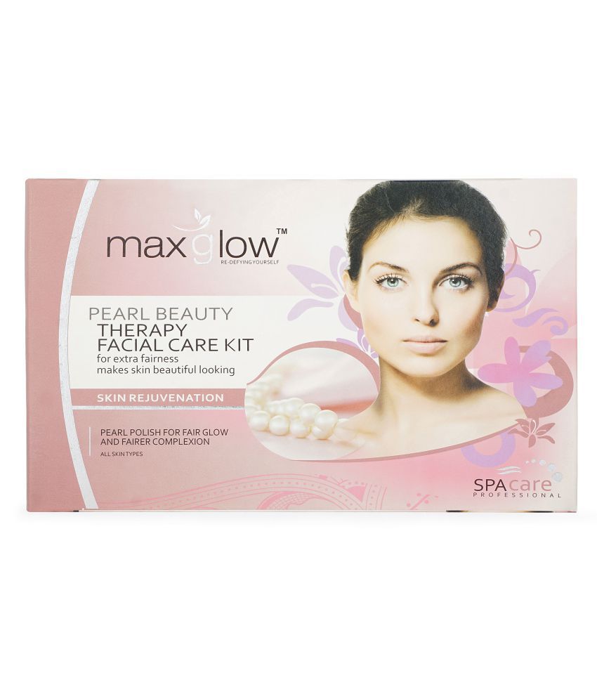     			MaxGlow PEARL BEAUTY THERAPY FACIAL CARE KIT Facial Kit 330gm gm Pack of 7