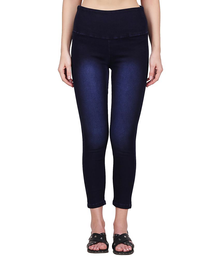 Buy Ka Fashion Denim Jeggings - Blue 