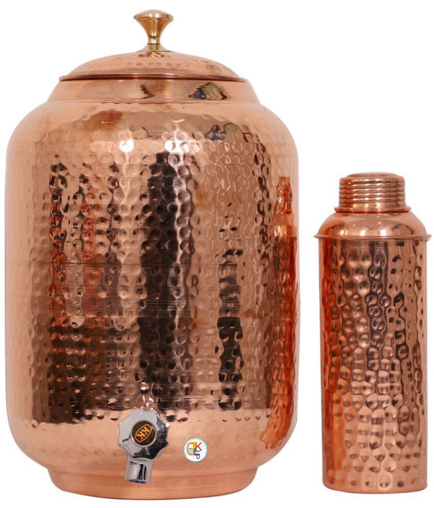 KDT Copper Water Container Set of 2 Buy Online at Best