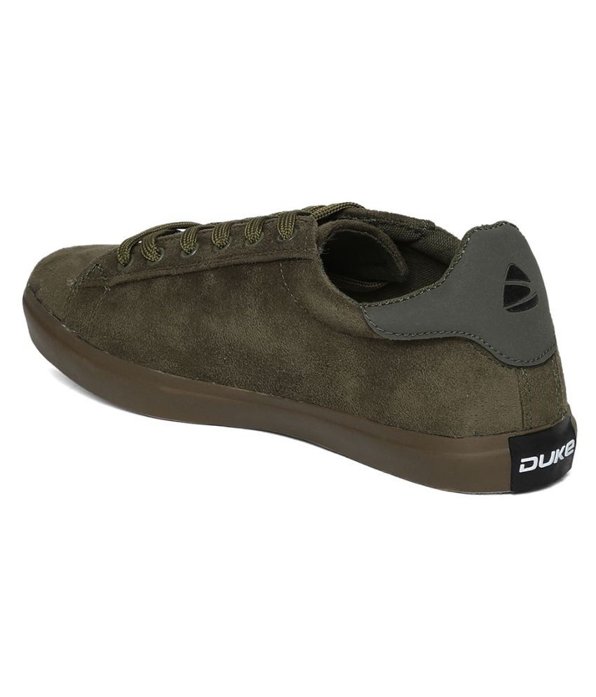 Duke Sneakers Olive Casual Shoes - Buy 
