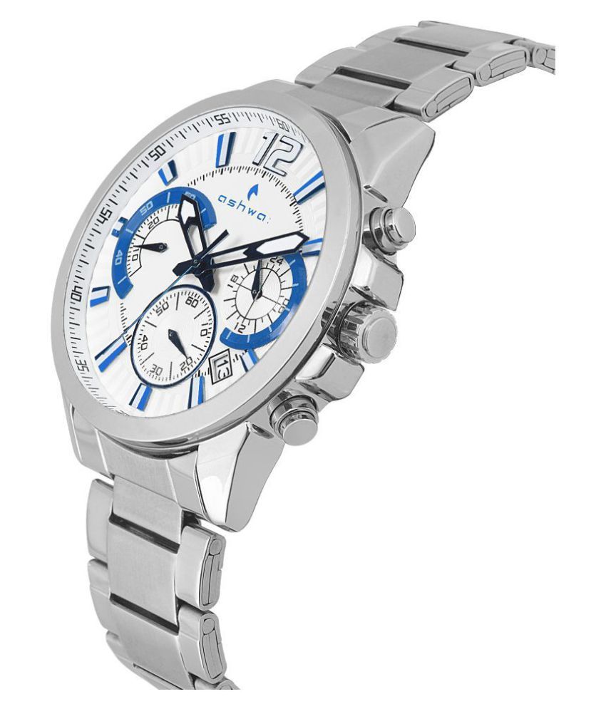 Ashwa AS - 9108 Stainless Steel Chronograph Men's Watch - Buy Ashwa AS ...