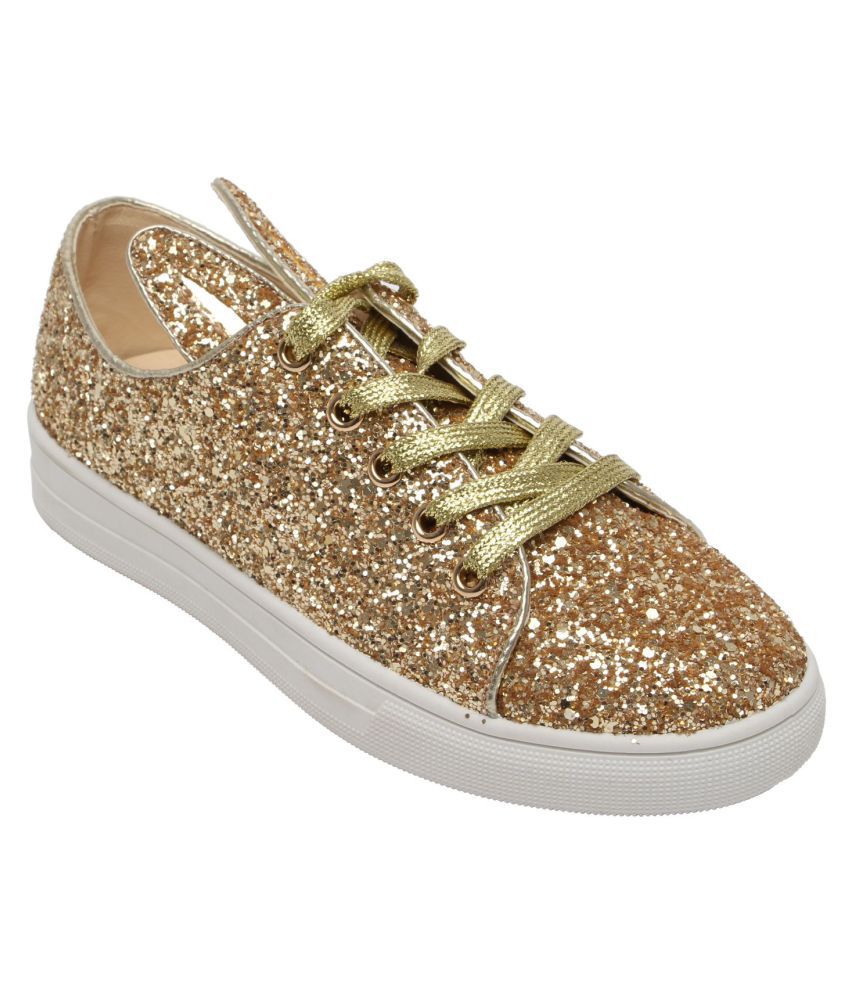 Catwalk Gold Casual Shoes Price in India- Buy Catwalk Gold Casual Shoes Online at Snapdeal