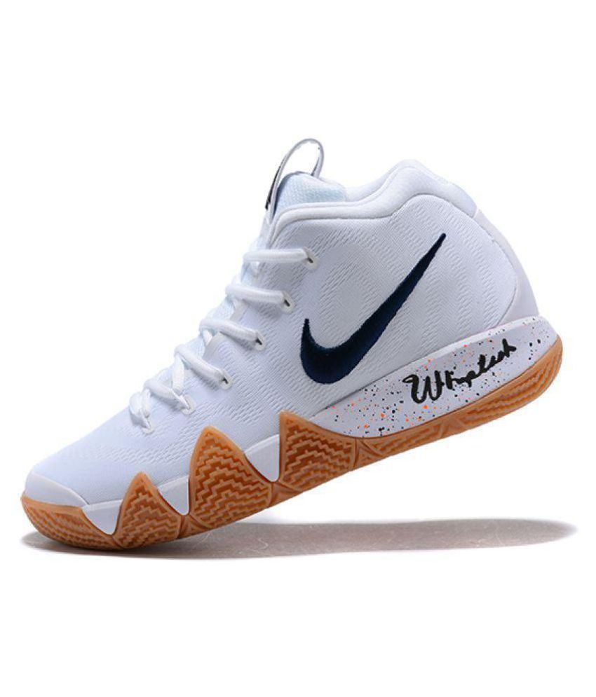 Kyrie Irving 4 "Uncle Drew" White Basketball Shoes - Buy ...