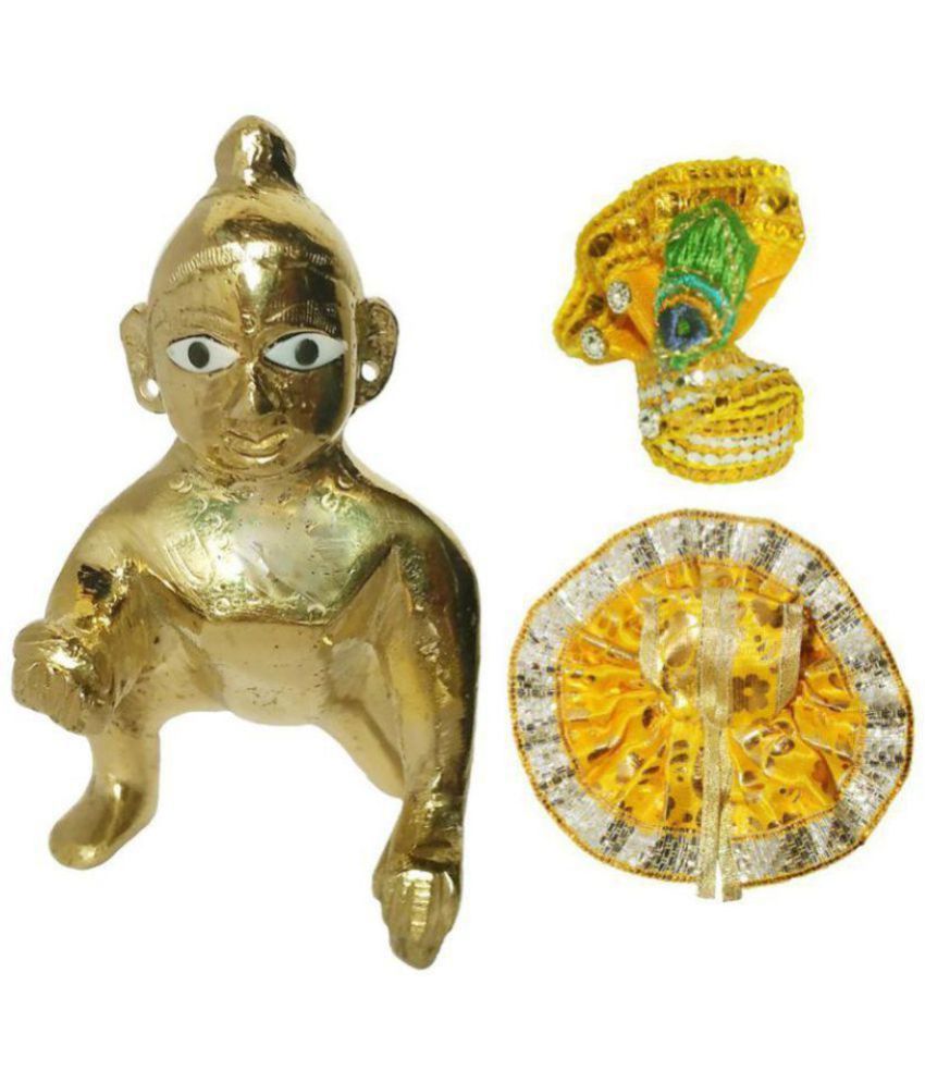     			astha jyotish Shriram Traders Laddu Gopal Brass Idol