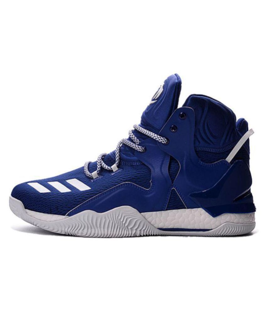 Adidas D ROSE 7 PRIMEKNIT Blue Basketball Shoes - Buy Adidas D ROSE 7 ...