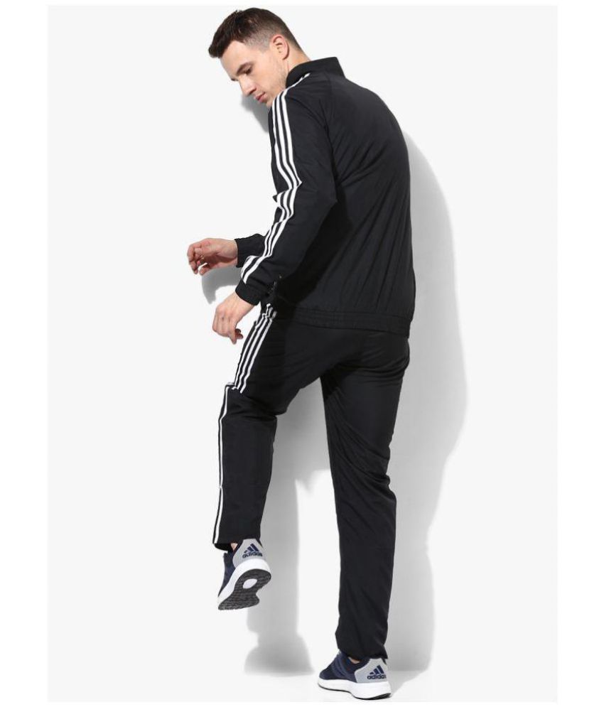 Adidas Black Polyester Tracksuit - Buy Adidas Black Polyester Tracksuit ...