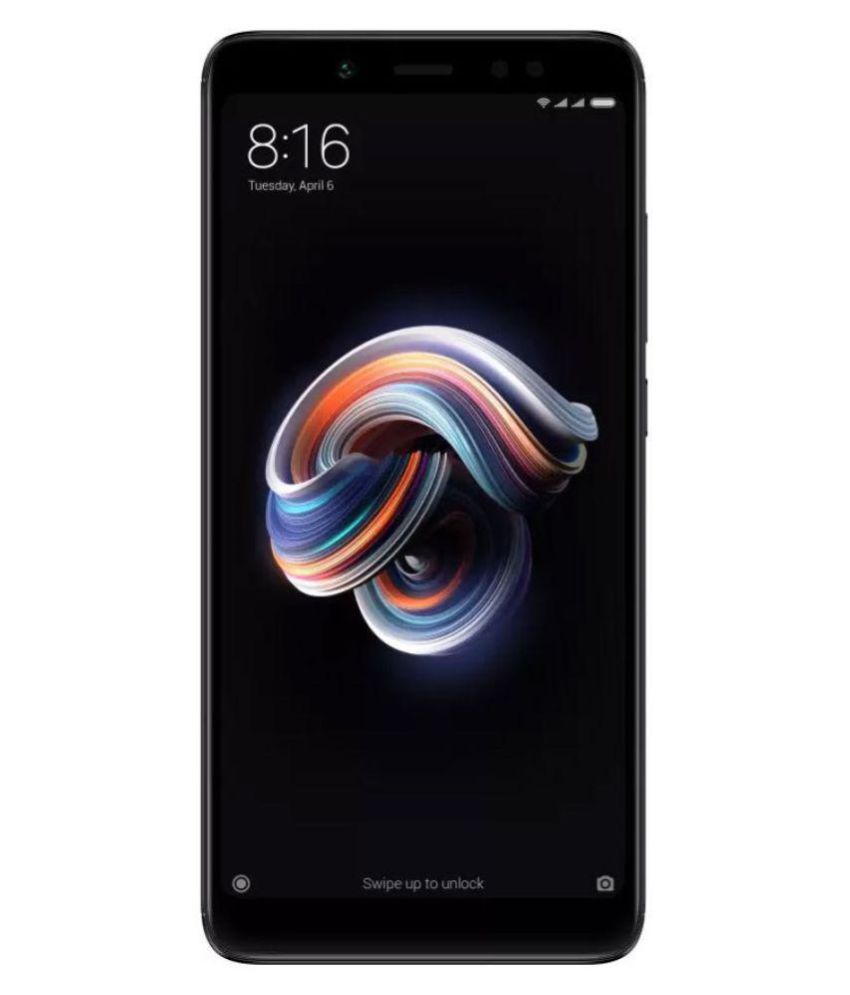 MI Note 5 Pro (4GB RAM) ( 64GB , 4 GB ) Black Mobile