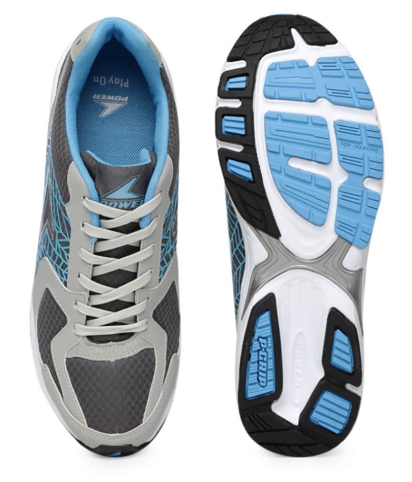 Bata Gray Running Shoes - Buy Bata Gray 