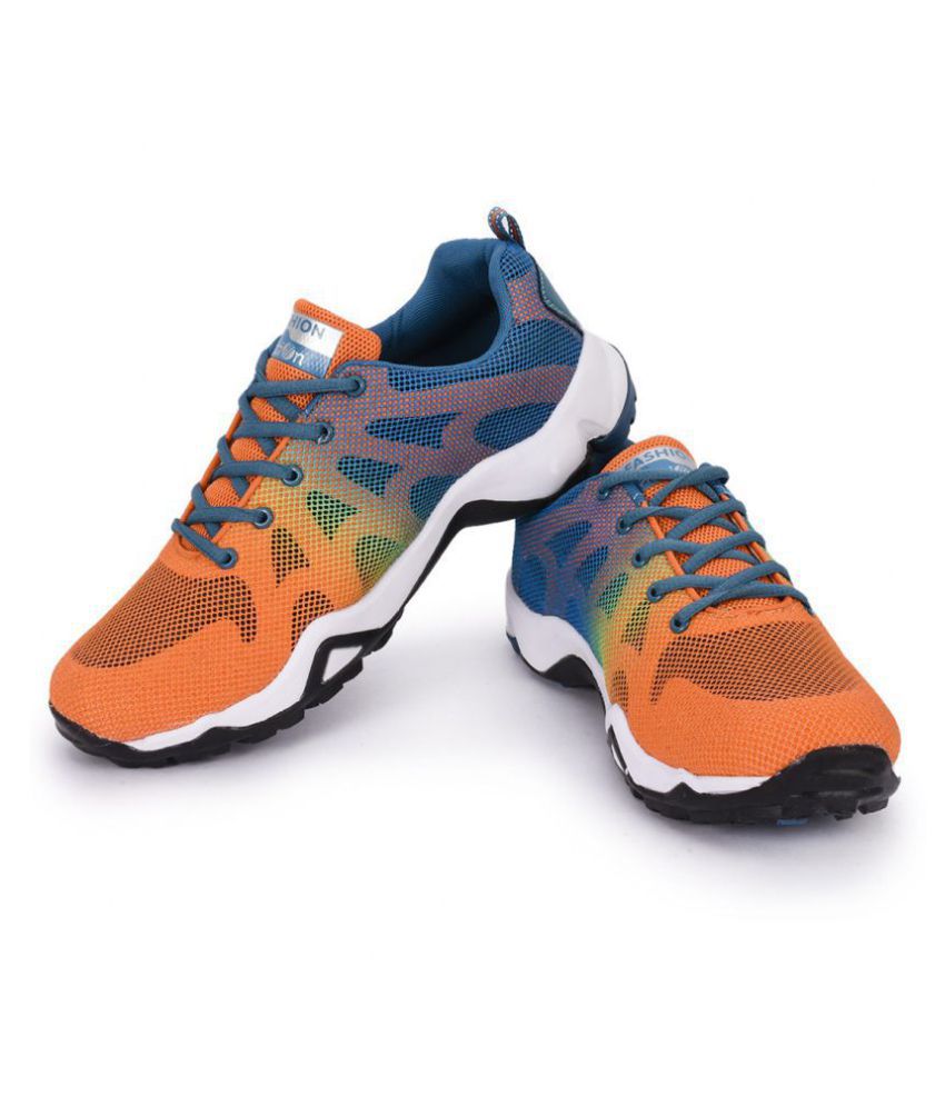 Action Orange Running Shoes - Buy Action Orange Running Shoes Online at ...
