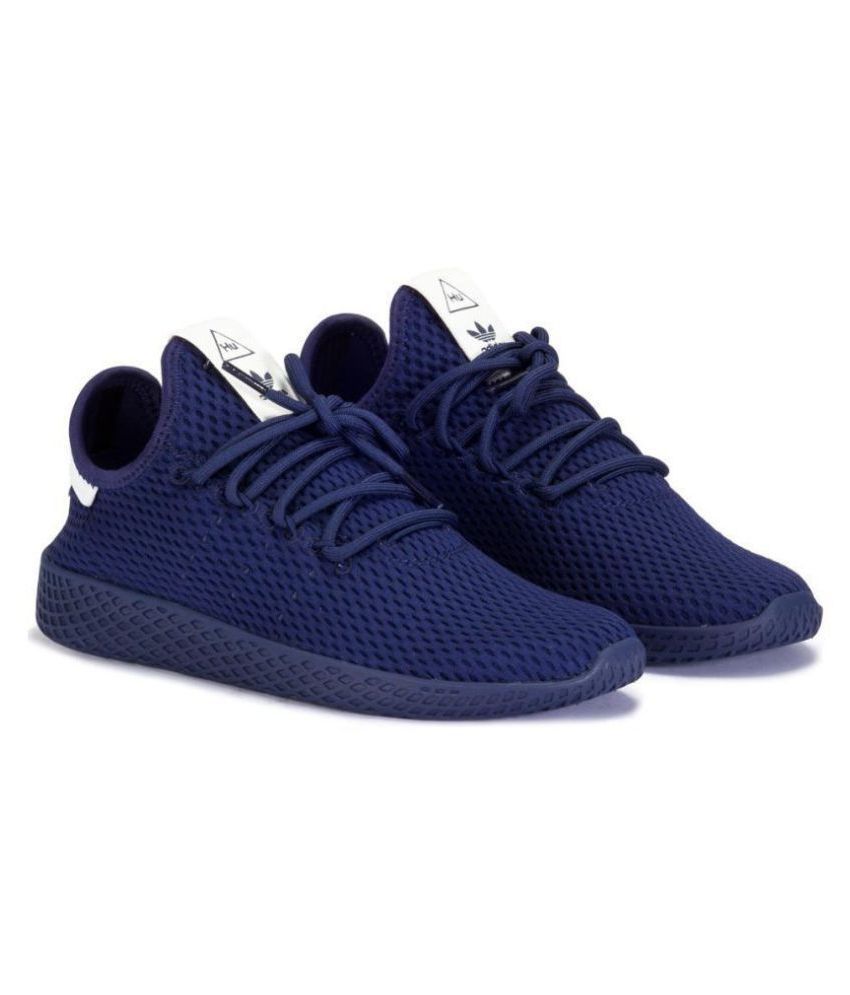 Adidas Pharrel William Blue Tennis Shoes: Buy Online at Best Price on ...
