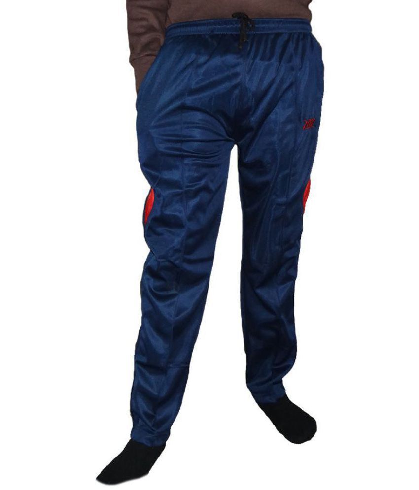 Alfa Navy Polyester Trackpants Pack of 1 - Buy Alfa Navy Polyester ...