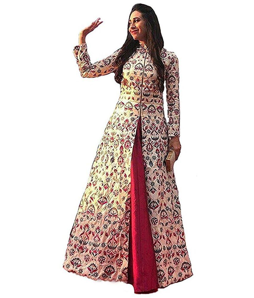 Snapdeal anarkali hot sale gown