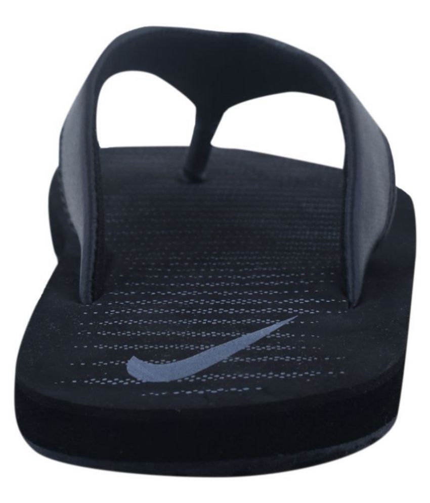 nike black thong flip flop