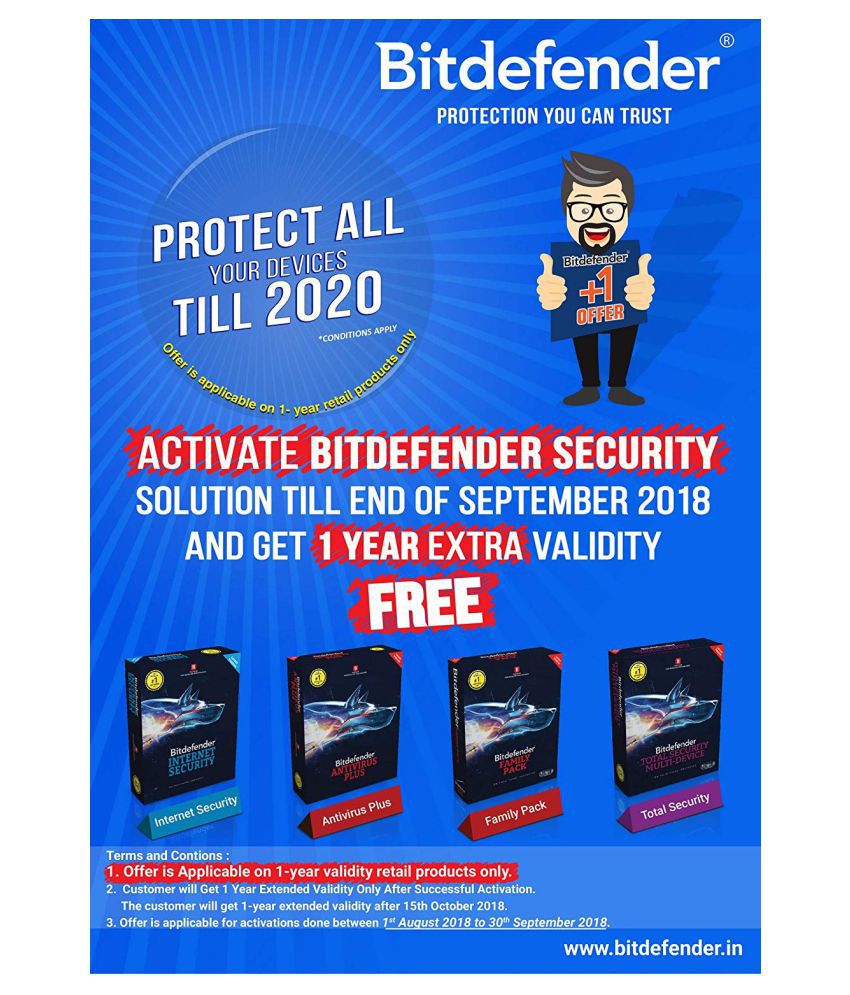 bitdefender antivirus for mac buy 1 year get one year free