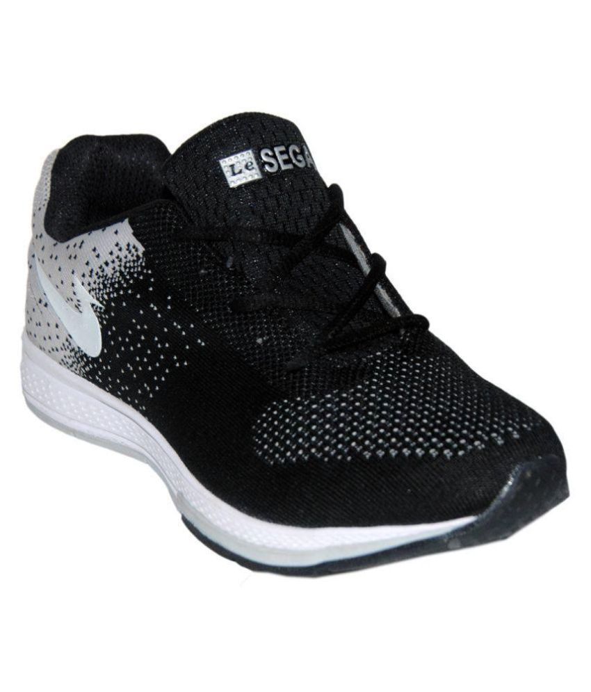 Le SEGA LE SEGA Black Running Shoes Buy Le SEGA LE SEGA Black Running Shoes Online at Best
