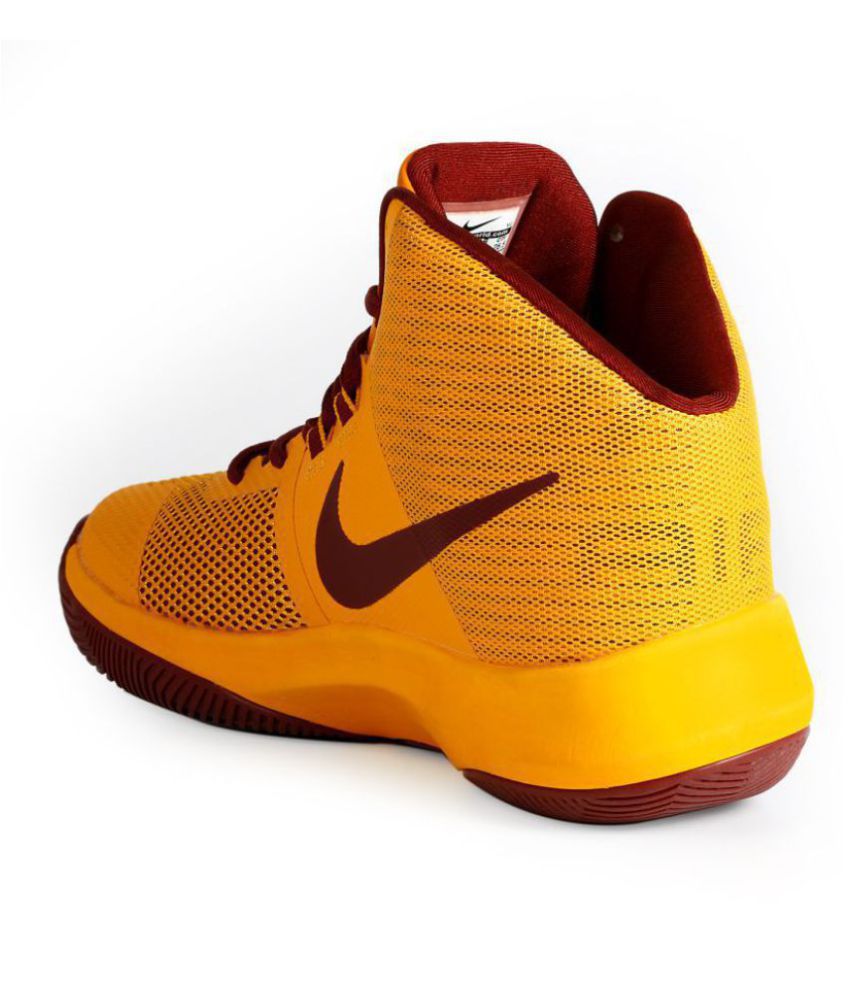 Nike Air Precision Yellow Basketball Shoes Buy Nike Air