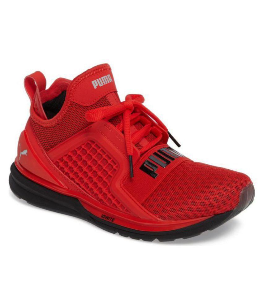 Puma Ignite Red Running Shoes - Buy Puma Ignite Red Running Shoes ...