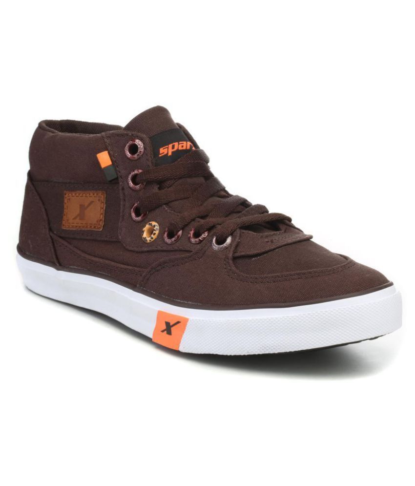 Sparx Sneakers Brown Casual Shoes - Buy Sparx Sneakers Brown Casual ...