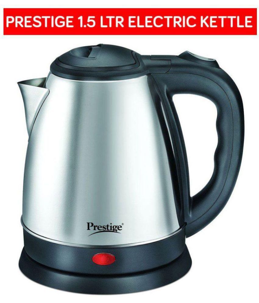 Prestige PKOSS 1.5 Liters 1500 Watts Stainless Steel Electric Kettle