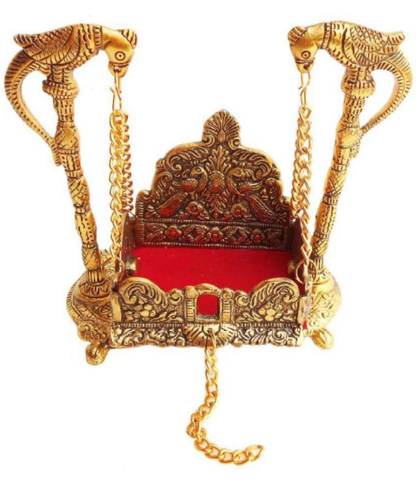 Susajjit Decor Laddu gopal jhula Bal Gopal sihasan ladoo gopal