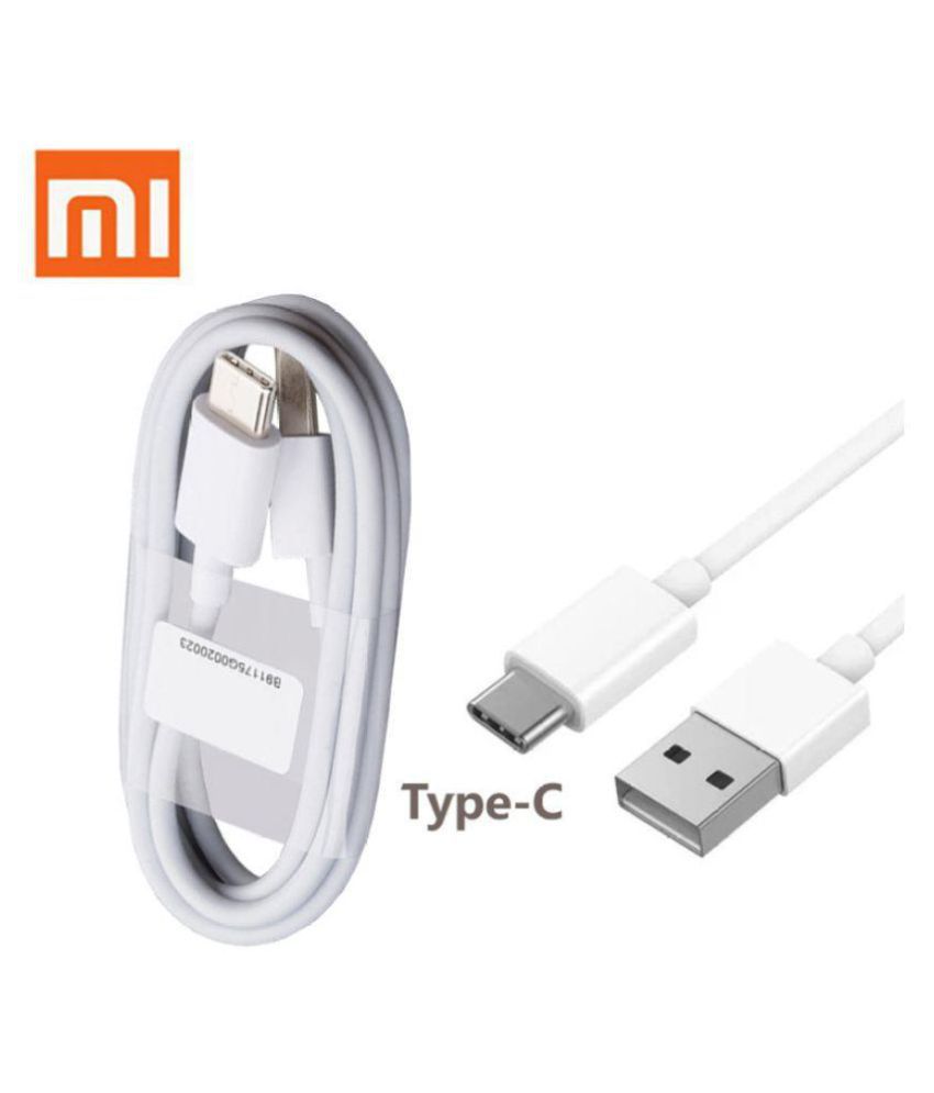     			Xiaomi Type C Cable White - 1 Meter